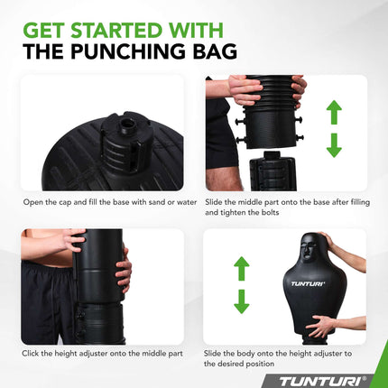 TUNTURI Free Stand Boxing Dummy