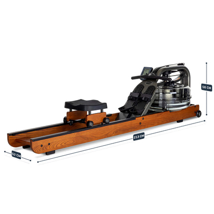 Soutulaite TUNTURI Fluid Rower Apollo Pro V, puinen
