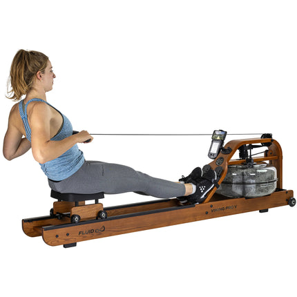 Soutulaite TUNTURI Fluid Rower Viking Pro V + puhelinteline