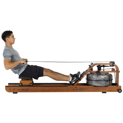Soutulaite TUNTURI Fluid Rower Viking Pro V + puhelinteline