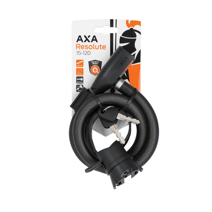 Vaijerilukko AXA Resolute 15-120, pituus 120 cm