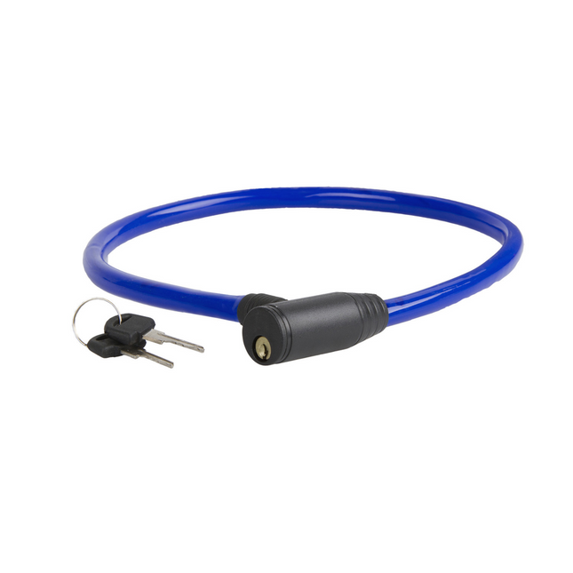 Kaapelilukko M-Wave 60cm, sininen