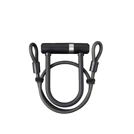 U-lukko AXA Newton Mini Pro + kaapeli 100/10