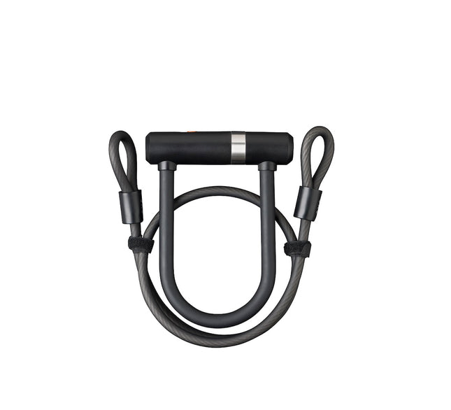 U-lukko AXA Newton Mini Pro + kaapeli 100/10