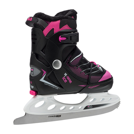 Lasten jääkiekkoluistimet FILA X-One Ice G Musta/Pink (M)