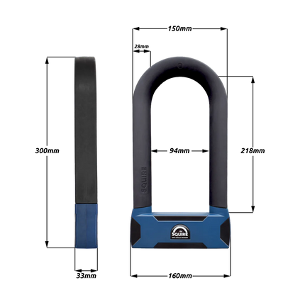 U-lukko SQUIRE Stronghold D16 MAX