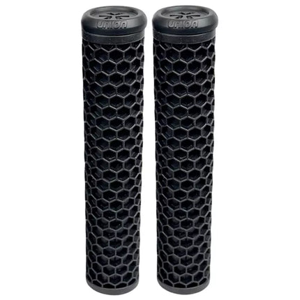 Union Honeycomb Soft Grips -kahvat, mustat
