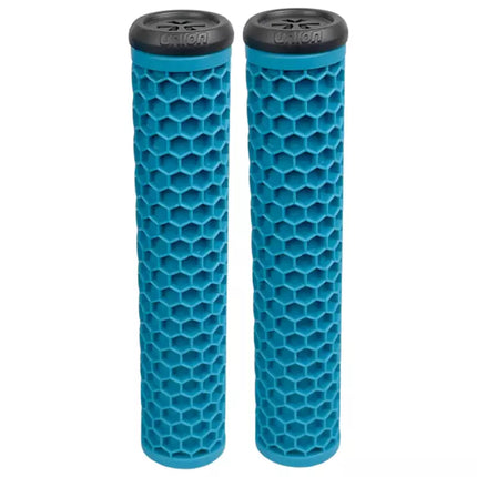 Union Honeycomb Soft Grips -kädensijat, sinivihreät