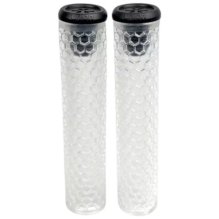 Käepidemed Union Honeycomb Soft Grips -läpinäkyvät