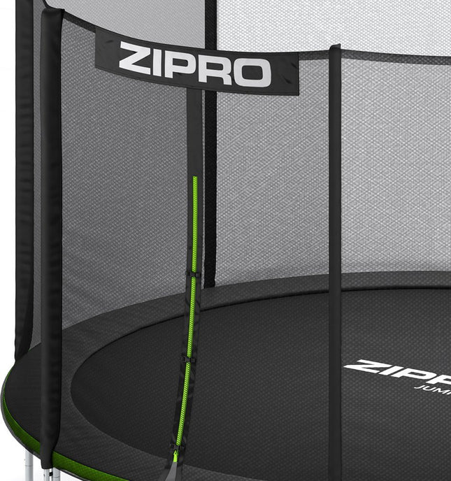 Trampoliini ZIPRO Jump Pro Garden Trampoliini ulkoverkolla, halkaisija 374 cm