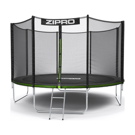 Trampoliini ZIPRO Jump Pro Garden Trampoliini ulkoverkolla, halkaisija 374 cm